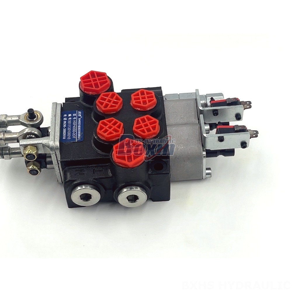 Trusted P40 Micro Switch Joystick 2 Spool Monoblock Directional Valve: Backed by Proven Quality and Support detail image